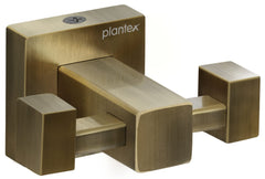 Plantex 304 Grade Stainless Steel Robe Hook/Towel Hook/Towel Holder/Hanger for Bathroom/Kitchen/Bathroom Accessories - Wall Mount (Brass Antique)