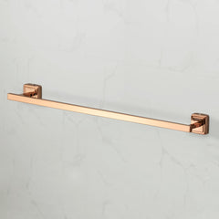 Plantex 304 Grade Stainless Steel Towel Hanger/Towel Rod/Stand for Bathroom Pack of 3, Decan (Rose Gold)
