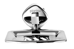 Plantex Maxx Stainless Steel Square Soap Holder for Bathroom/Soap Dish/Bathroom Soap Stand/Bathroom Accessories - (Chrome)