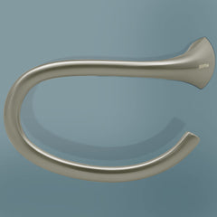 Plantex Smero Pure Brass Napkin Holder/Ring/Hand Napkin Holder for Wash Basin/Bathroom Accessories - Effect(Satin Matt)