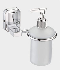 Plantex 304 Grade Stainless Steel Liquid Soap Dispenser/Shampoo Dispenser/Hand Wash Dispenser/Bathroom Accessories Pack of 2, Cute (Chrome)