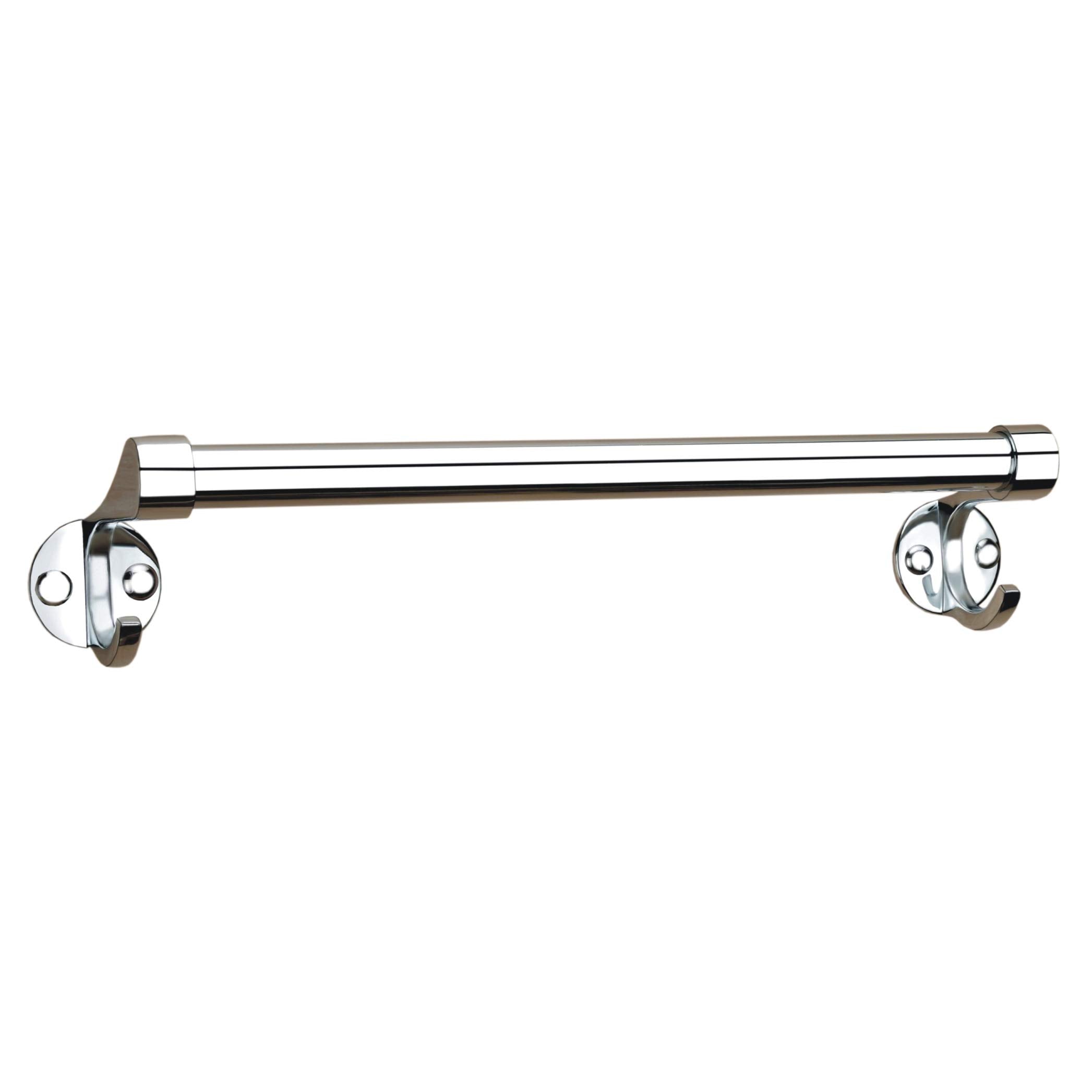 Plantex Stainless Steel Towel Hanger for Bathroom/Towel Rod/Bar/Bathroom Accessories(24 Inch-Chrome)