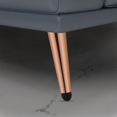 Plantex 304 Grade Stainless Steel 6 inch Sofa Leg/Bed Furniture Leg Pair for Home Furnitures (DTS-54-Rose Gold) – 6 Pcs