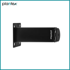 Plantex Stainless Steel Wall-Mounted Magnetic Door Stopper/Door Magnets to Hold Door/Door Catcher for Wooden Door - Pack of 1 (Matt Black)