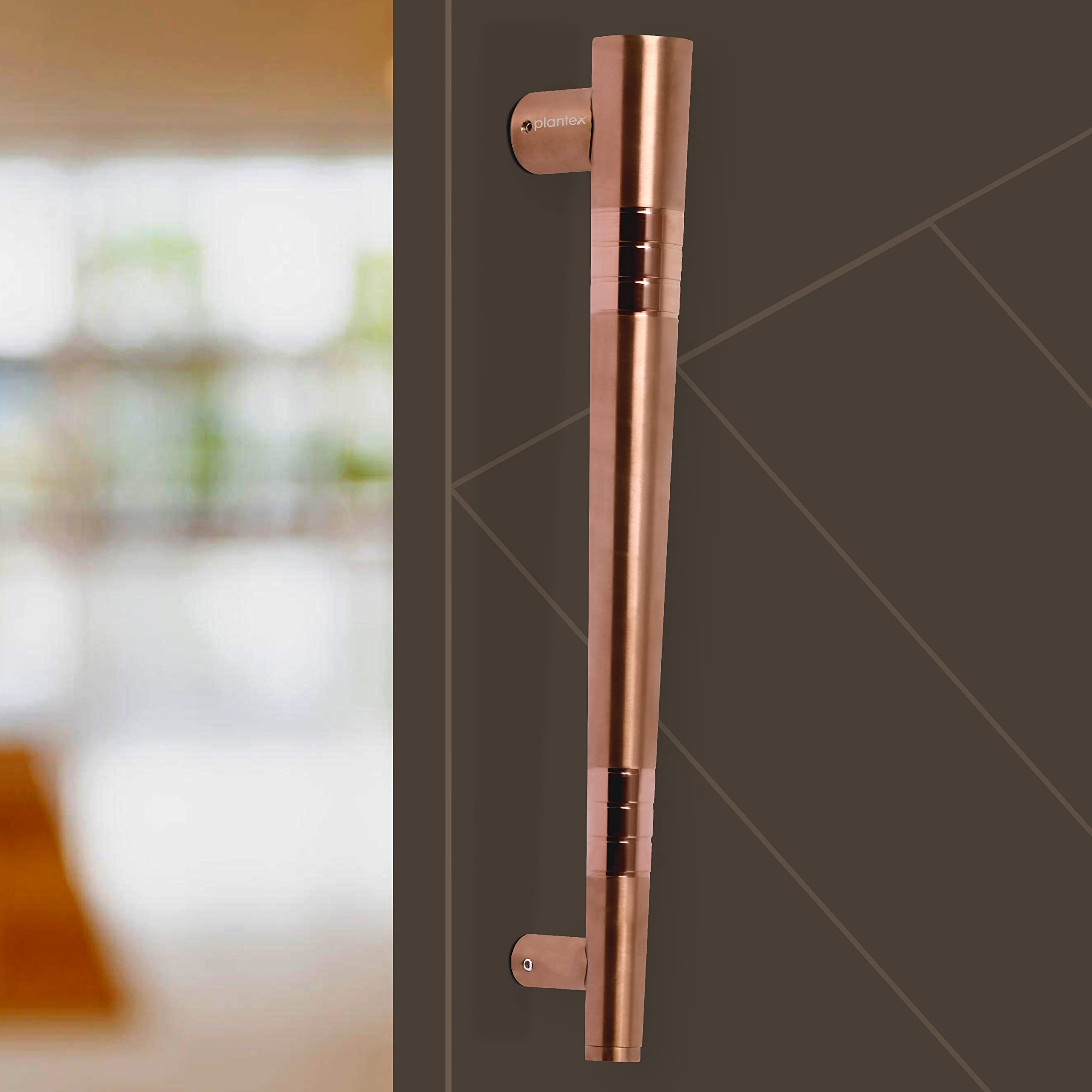 Plantex Door Handle/Door & Home Decor/14 Inch Main Door Handle/Door Pull Push Handle – Pack of 1 (306,PVD Rose Gold Finish)