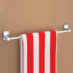 Plantex Darcy Stainless Steel 304 Grade Towel Hanger for Bathroom/Towel Rod/Bar/Bathroom Accessories (24inch-Chrome)