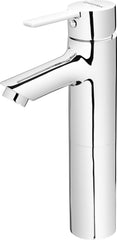 Plantex Pure Brass BAL-524 Extended Body Single Lever Basin Mixer/Tap for Bathroom with Teflon Tape - Table Mounted (Mirror-Chrome Finish)