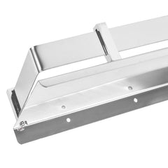 Plantex Stainless Steel Nickel, Chrome Bathroom Shelf Accessories (Silver, 12 X 5 Inches)