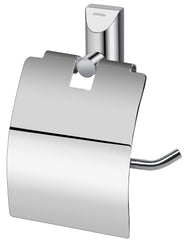 Plantex Fully Brass Smero Toilet Paper Roll Holder with Lid/Toilet Paper Holder/Tissue Holder for Bathroom/Kitchen/Bathroom Accessories - Chrome (SU-5138)