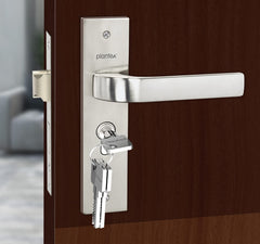 Plantex Heavy Duty Door Lock - Main Door Lock Set with 3 Keys/Mortise Door Lock for Home/Office/Hotel (8107 - Matt)