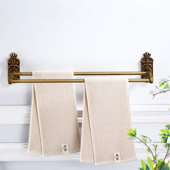 Plantex Antique Aluminum Towel Rod/Towel Hanger for Bathroom/Towel Bar/Towel Rod/Stand/Bathroom Accessories(24 Inch)