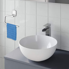Plantex 304 Grade Stainless Steel Napkin Ring/Towel Ring/Napkin Holder/Towel Hanger/Bathroom Accessories Pack of 2, Cute (Chrome)
