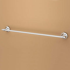 Plantex Niko Stainless Steel 304 Grade Towel Hanger for Bathroom/Towel Rod/Bar/Bathroom Accessories (24inch-Chrome)