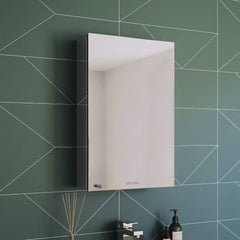 Plantex Bathroom Mirror Cabinet/Stainless Steel 304 Grade Bathroom Organizer Cabinet/Bathroom Accessories (Chrome,10 X 16 Inches)