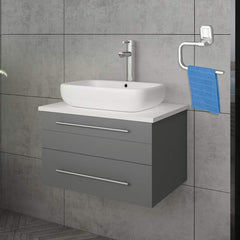 Plantex Stainless Steel 304 Grade Cute Napkin Ring/Towel Ring/Napkin Holder/Towel Hanger/Bathroom Accessories(Chrome) - Pack of 2