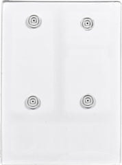 Plantex Forever Multi-Purpose Plastic Bathroom Cabinet with Mirror Door/Bathroom Accessories (Slimline-White)
