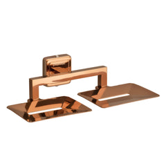 Plantex Stainless Steel 304 Grade Decan Double Soap Holder for Bathroom/Soap Dish/Bathroom Soap Stand/Bathroom Accessories - Pack of 1 (649 - PVD Rose Gold)