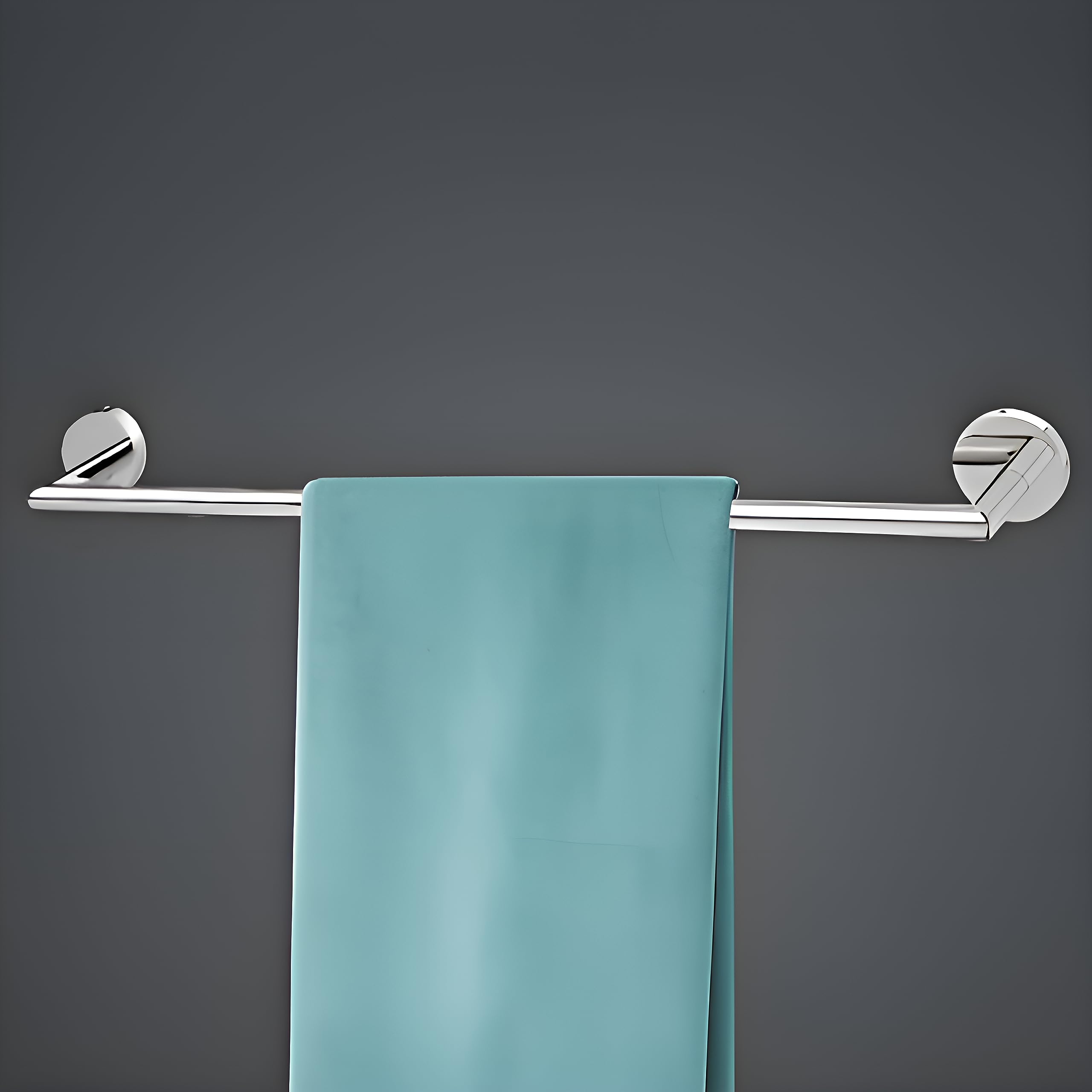 Plantex Oreo Bathroom Towel Holder Stand - 24 inches (304 Stainless Steel)