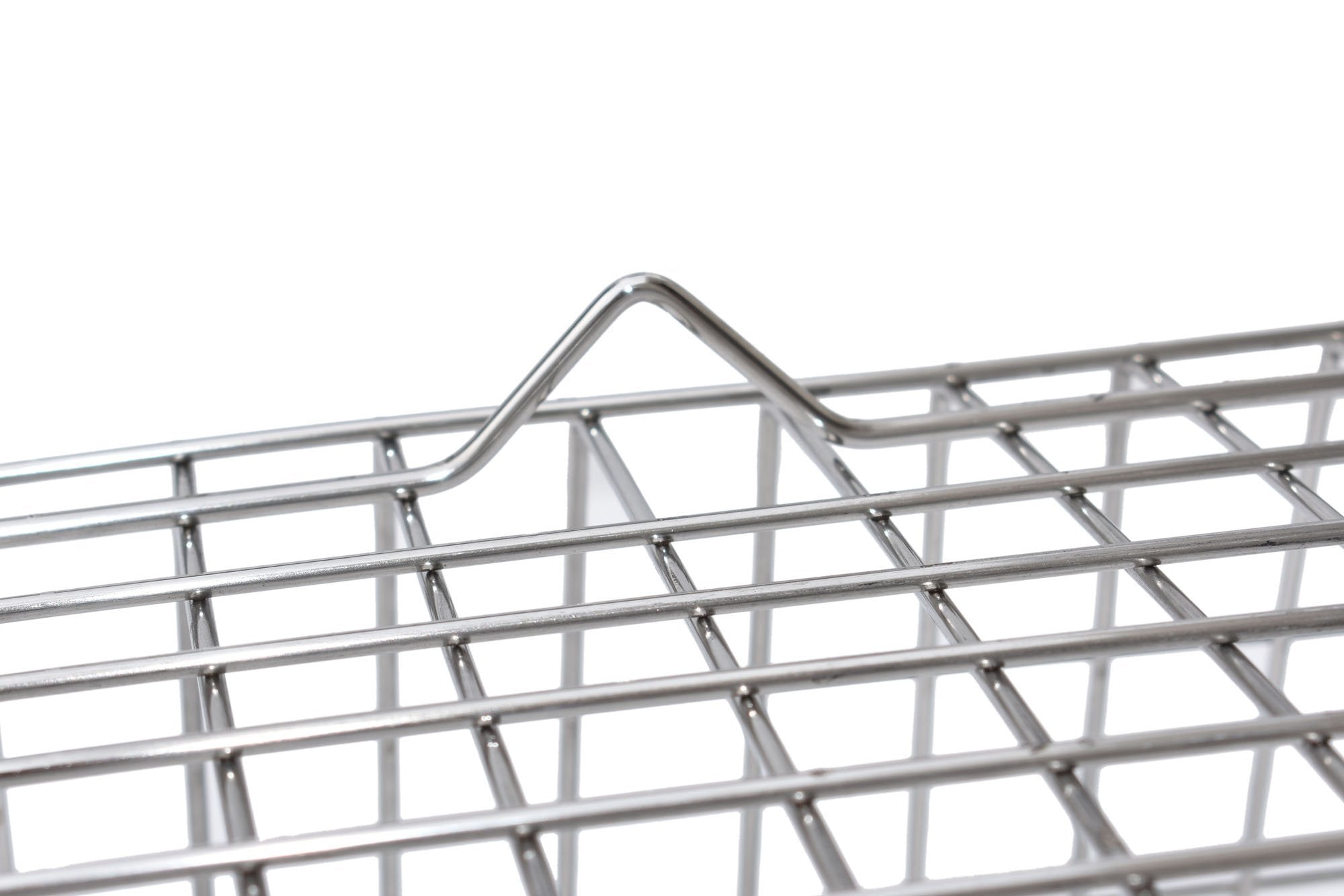Plantex Heavy-Duty Stainless-Steel Dish Drainer Basket for Kitchen Utensils/Dish Drying Rack/Plate Stand/Bartan Basket (Size-58x45x20cm)