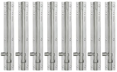 Plantex Joint-Less Tower Bolt for Door - 8- inches Long Latch - Pack of 8 (Chrome-Silver)
