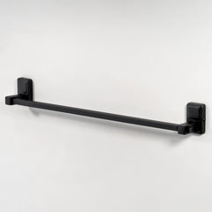 Plantex Darcy Stainless Steel 304 Grade Towel Hanger for Bathroom/Towel Rod/Bar/Bathroom Accessories (24 inch - Black) - Pack of 1