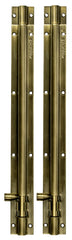 Plantex 12-inches Long Tower Bolt for Door/Windows/Wardrobe -Antique (Pack of 2)