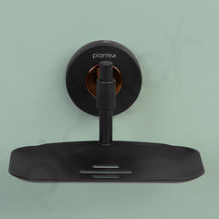 Plantex Solid Brass & SS-304 Grade Soap Holder for Bathroom/Soap Dish/Bathroom Soap Stand/Bathroom Accessories - (Black)