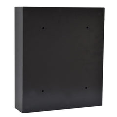 Planet High Grade Metal Wall Mount Mail Box/Letter Box for gate and Wall (Black)