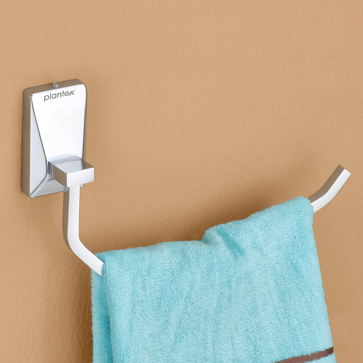Plantex 304 Grade Stainless Steel Crystal Napkin Ring/Towel Ring/Towel Holder/Towel Hanger for Bathroom/Bathroom Accessories - Pack of 1 (APS-892-Chrome)