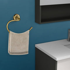 Plantex 304 Grade Stainless Steel Napkin Ring/Towel Ring/Napkin Holder/Towel Hanger/Bathroom Accessories - Daizy (Antique)