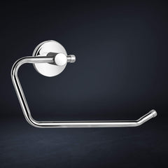 Plantex Stainless Steel Towel Ring for Bathroom/Wash Basin/Napkin-Towel Hanger/Bathroom Accessories - (Chrome) - Pack of 4