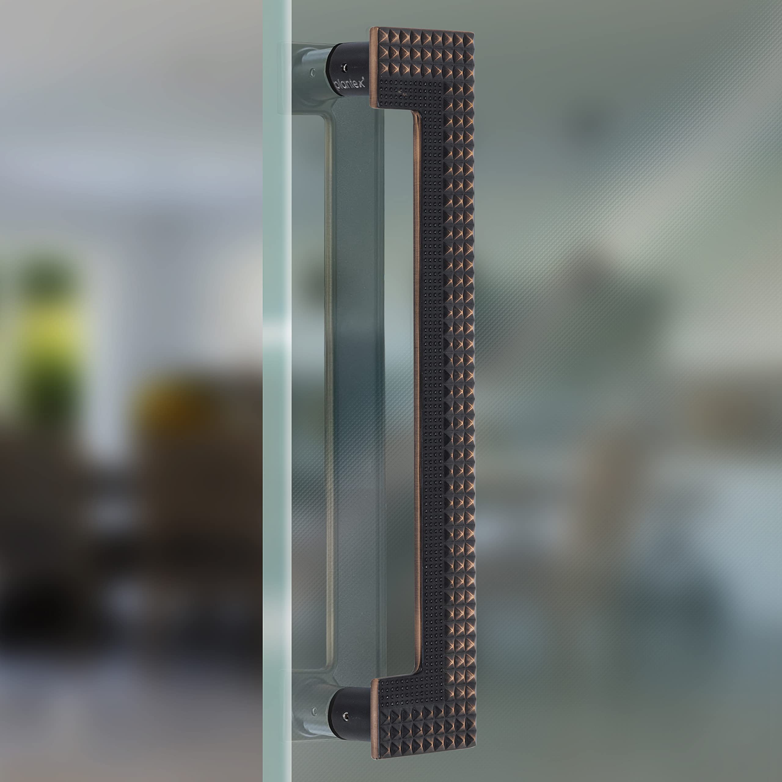 Plantex Heavy Duty Door Handle/Door & Home Decor/13-inches Main Door Handle/Door Pull Push Handle - Pack of 1 (296-Copper Antique)