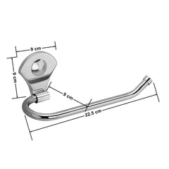 Plantex Royal Stainless Steel Napkin Ring/Towel Ring/Napkin Holder/Bathroom Accessories (Chrome)