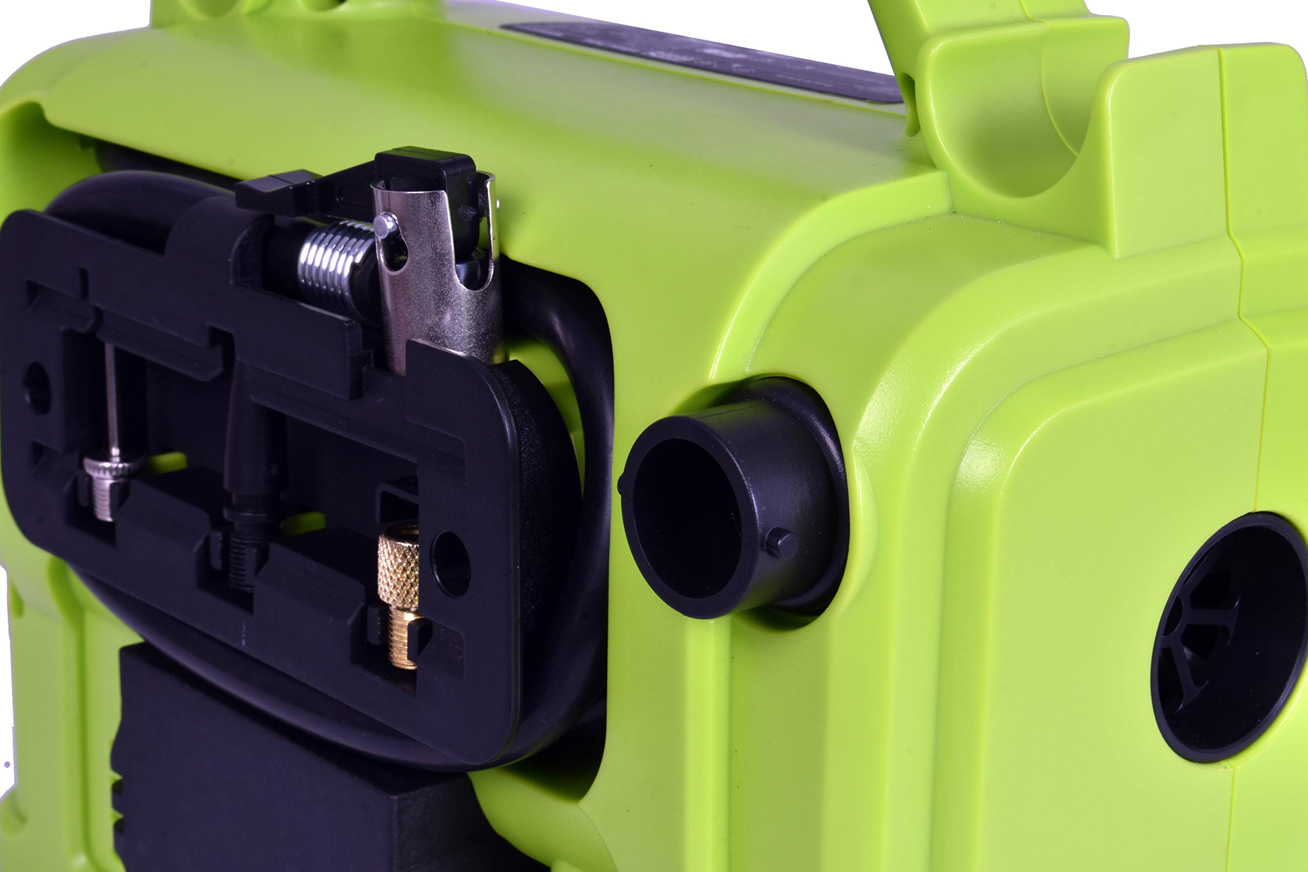 Plantex Portable Electric Inflator Pump for Motorbikes & Car Bicycle,Football air Pump