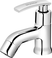 Plantex Pure Brass COL-1003 Single Lever Pillar Cock/Tap for Wash Basin/Water Faucet for Kitchen Sink with Teflon Tape (Mirror-Chrome Finish)