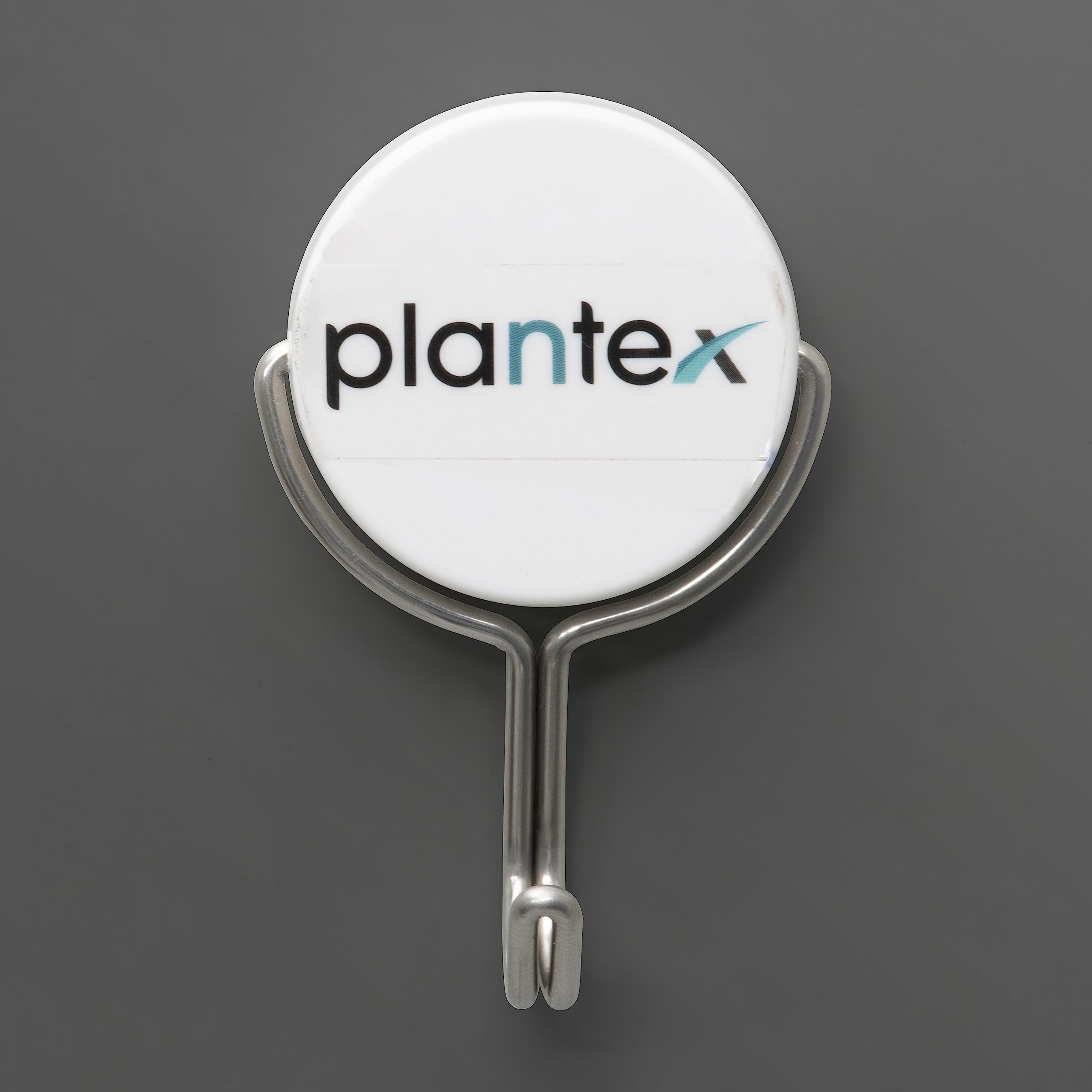 Plantex Stainless Steel Magnetic Rotating Hook for Bathroom/Cloth Hanger/Towel Hanger Hook for Behind Door -Pack of 5 (White)