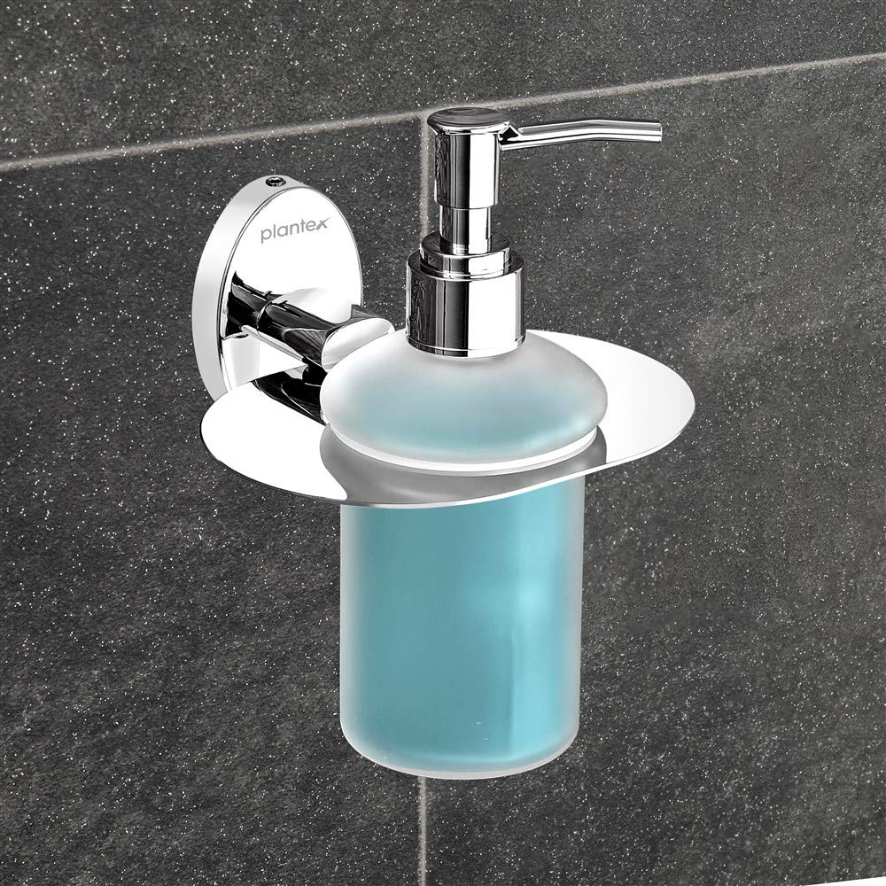Plantex Olive wash Basin handwash Holder and Dispenser for Liquid soap (304 Stainless Steel)