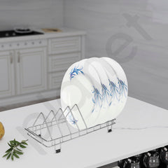 Planet Stainless Steel Plate Rack/Dish Rack/Plate Stand/Dish Stand/Utensil Rack/Chrome Plated