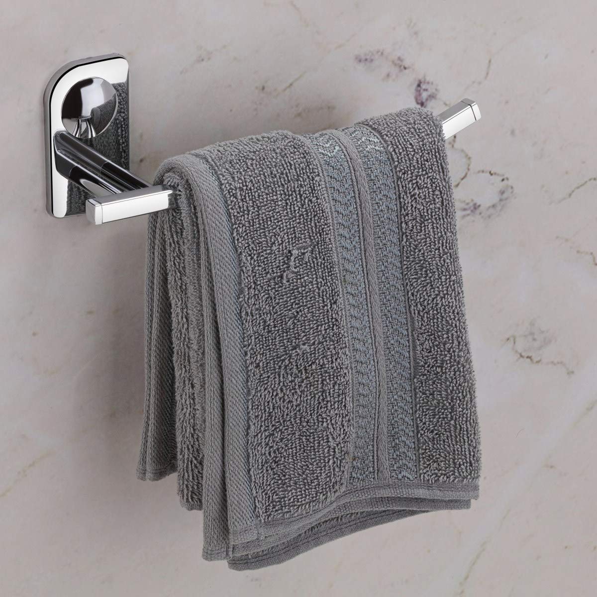 Plantex Dream Stainless Steel Napkin Ring/Towel Ring/Napkin Holder/Towel Hanger/Bathroom Accessories (Chrome) - Pack of 1