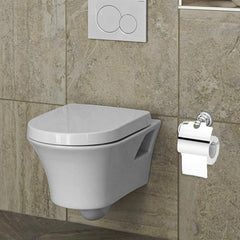 Plantex 304 Grade Stainless Steel Toilet Paper Roll Holder/Toilet Paper Holder in Bathroom/Kitchen/Bathroom Accessories Pack of 2, Skyllo (Chrome)