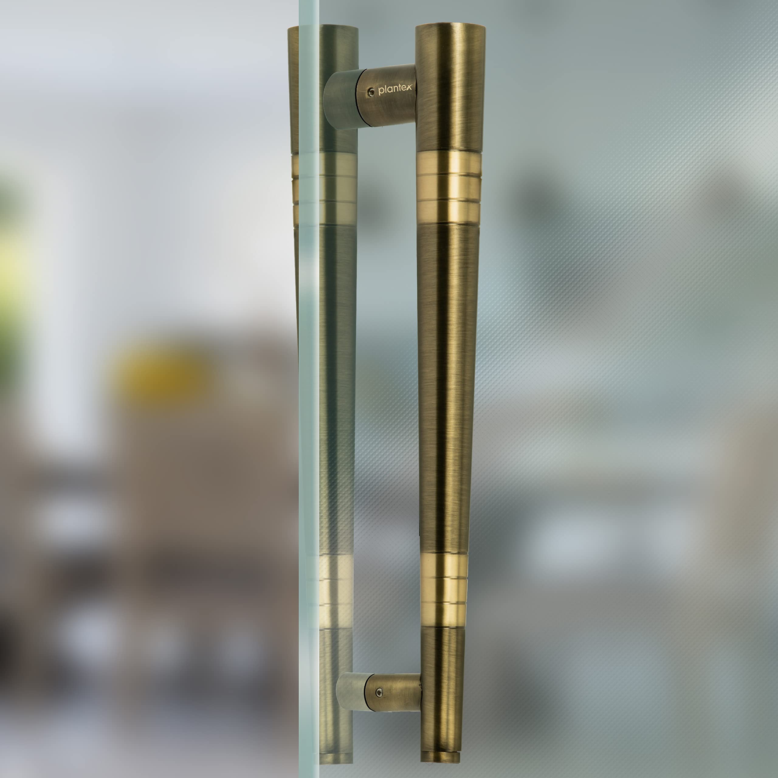 Plantex Door Handle/Door & Home Decor/14 Inch Main Door Handle/Door Pull Push Handle – Pack of 1 (306 - Brass Antique Finish)