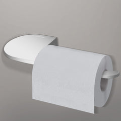 Plantex Fully Brass Smero Toilet Paper Roll Holder/Tissue Holder/Toilet Paper Holder for Bathroom/Kitchen/Bathroom Accessories - Chrome (AQ-8138)