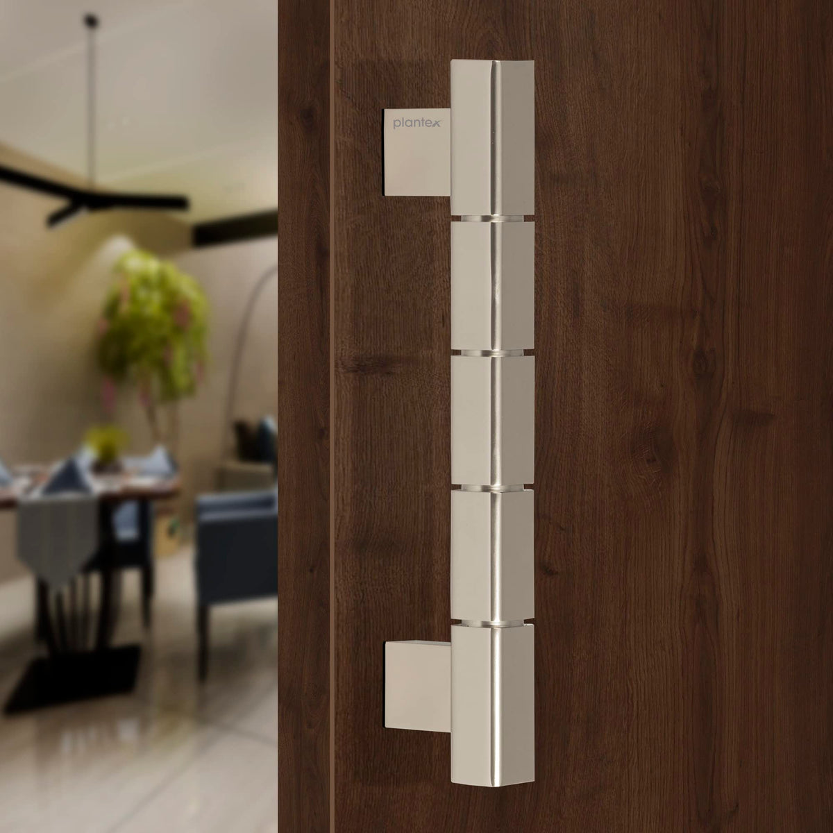 Plantex Mighty Aluminium Door Handle/Door & Home Decor/10.5 Inch Main Door Handle/Door Pull Push Handle – Pack of 1 (601,Satin Finish)