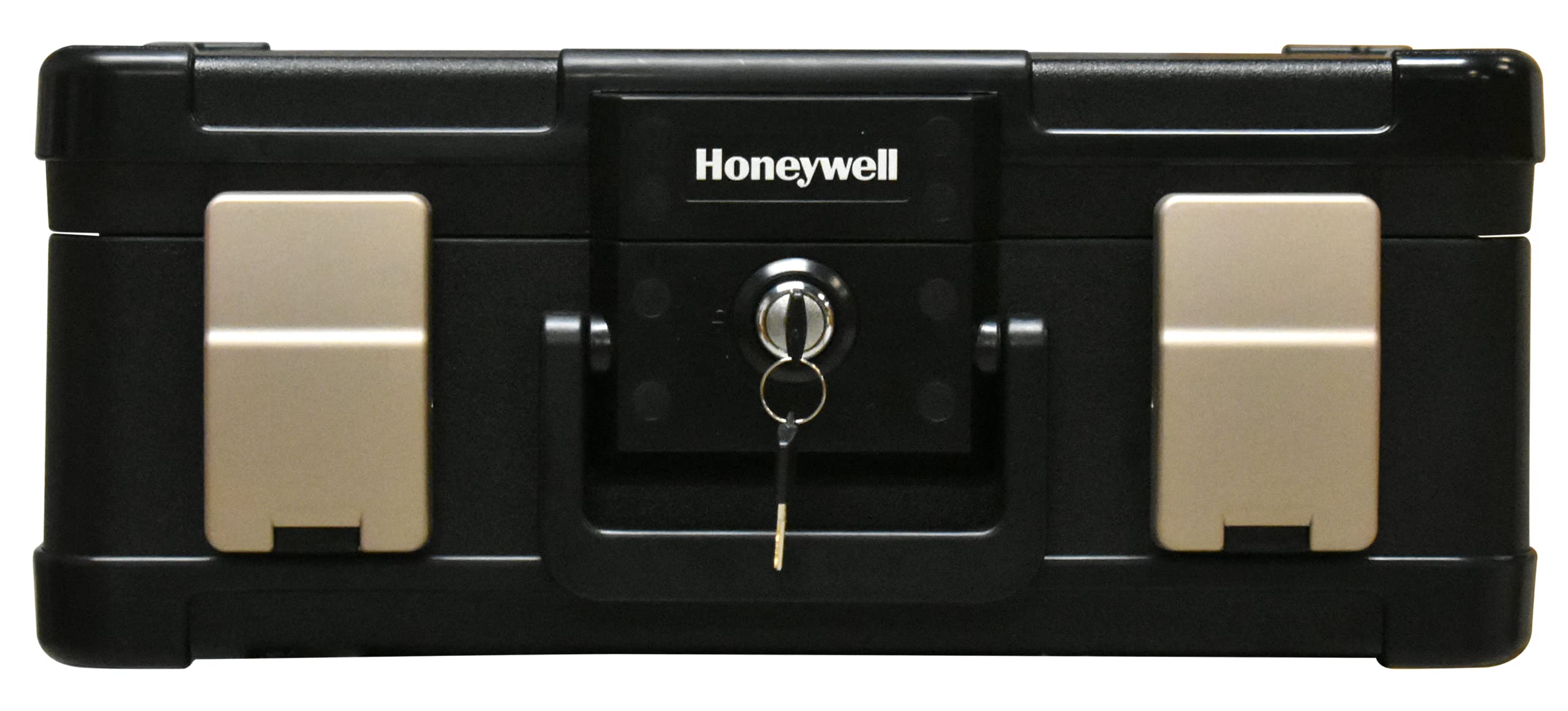 Honeywell Safes - 1103 Fire Safe & Waterproof Safe Box Chest with Carry Handle for Storing Documents in Home/Office/Safes - Medium (Black 0.27 cubic feet)