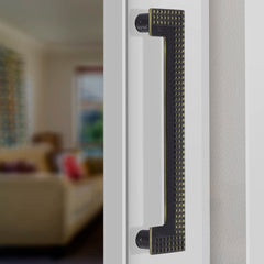 Plantex Heavy Duty Door Handle/Door & Home Decor/13-inches Main Door Handle/Door Pull Push Handle - Pack of 1 (296-Brass Antique)