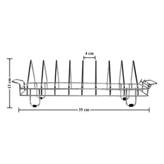 Planet Stainless Steel Plate Rack/Dish Rack/Plate Stand/Dish Stand/Utensil Rack/Chrome Plated