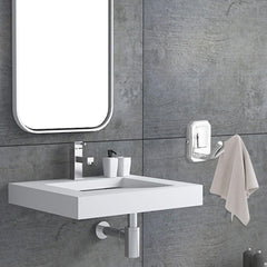 Plantex Stainless Steel 304 Grade Cute Robe Hook/Cloth-Towel Hanger/Door Hanger-Hook/Bathroom Accessories(Chrome) - Pack of 2
