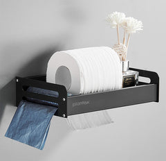 Plantex Aluminium Multipurpose Bathroom Shelf/Rack/Kitchen Shelf/Bathroom Accessories (9x5 inches) - Black