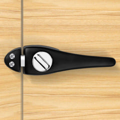 Plantex Door Lock/2in1 Baby Latch with Door Handle for Bathroom/Bedroom Door(Black) - Pack of 1 - Pack of 1