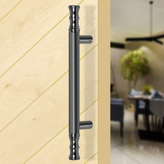 Plantex Main Door Handle/Door & Home Decor/14 Inch Main Door Handle/Door Pull Push Handle - Pack of 1 (102 - Gray Glossy)